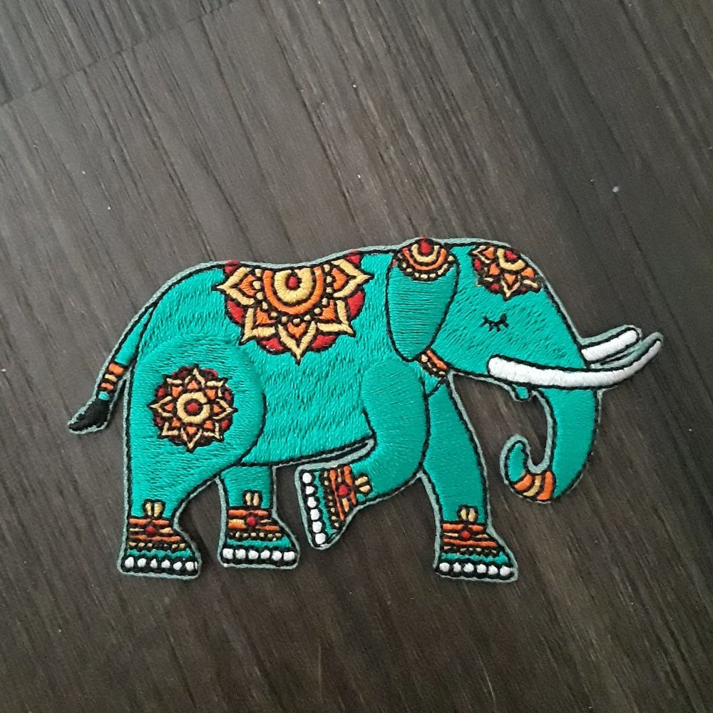 Boho Elephant Patch